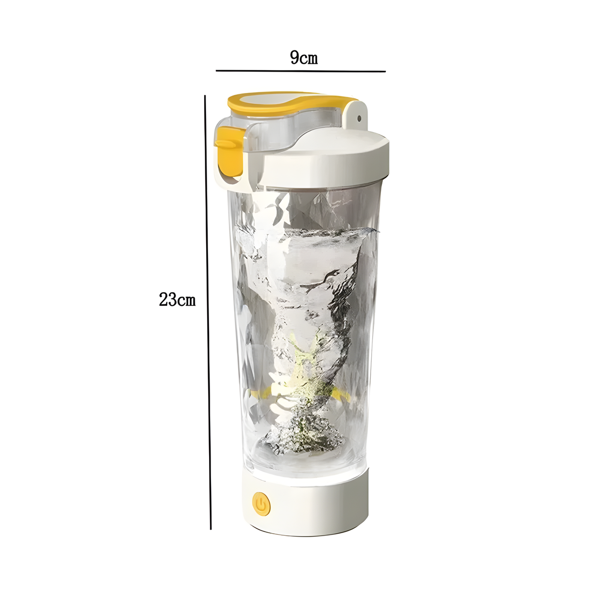 Rechargeable Electric Protein Shaker Bottle with USB-C Charging