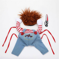 Spooky Doll Pet Costume for Dogs & Cats S-XL Halloween