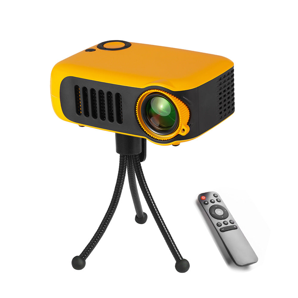 A2000 Mini LED Projector – Portable Home Theater | HD 1080P Support