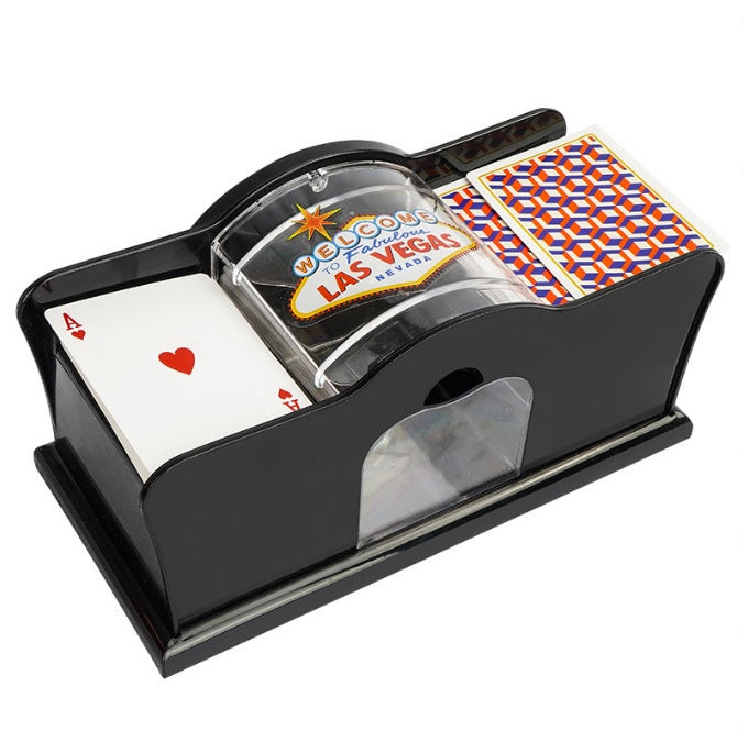 Automatic Electric Card Shuffler (Fast, Fair & Random Dealing)