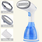 Portable Handheld Garment Steamer 1500W - 2 Steam Levels | 30 Second Heat-Up