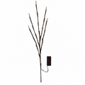 Warm White LED Twig Branch Light, 70 cm Battery-Powered Stem
