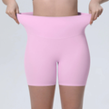 Women's High-Waist Biker Shorts with a Wide Stretch Waistband