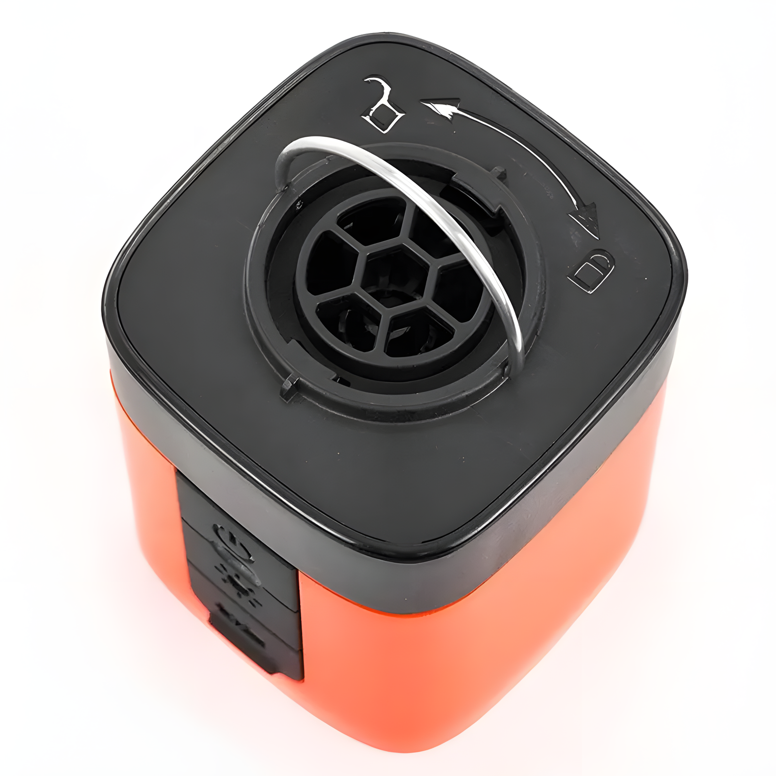 Rechargeable Mini Air Pump with LED Light & Nozzles