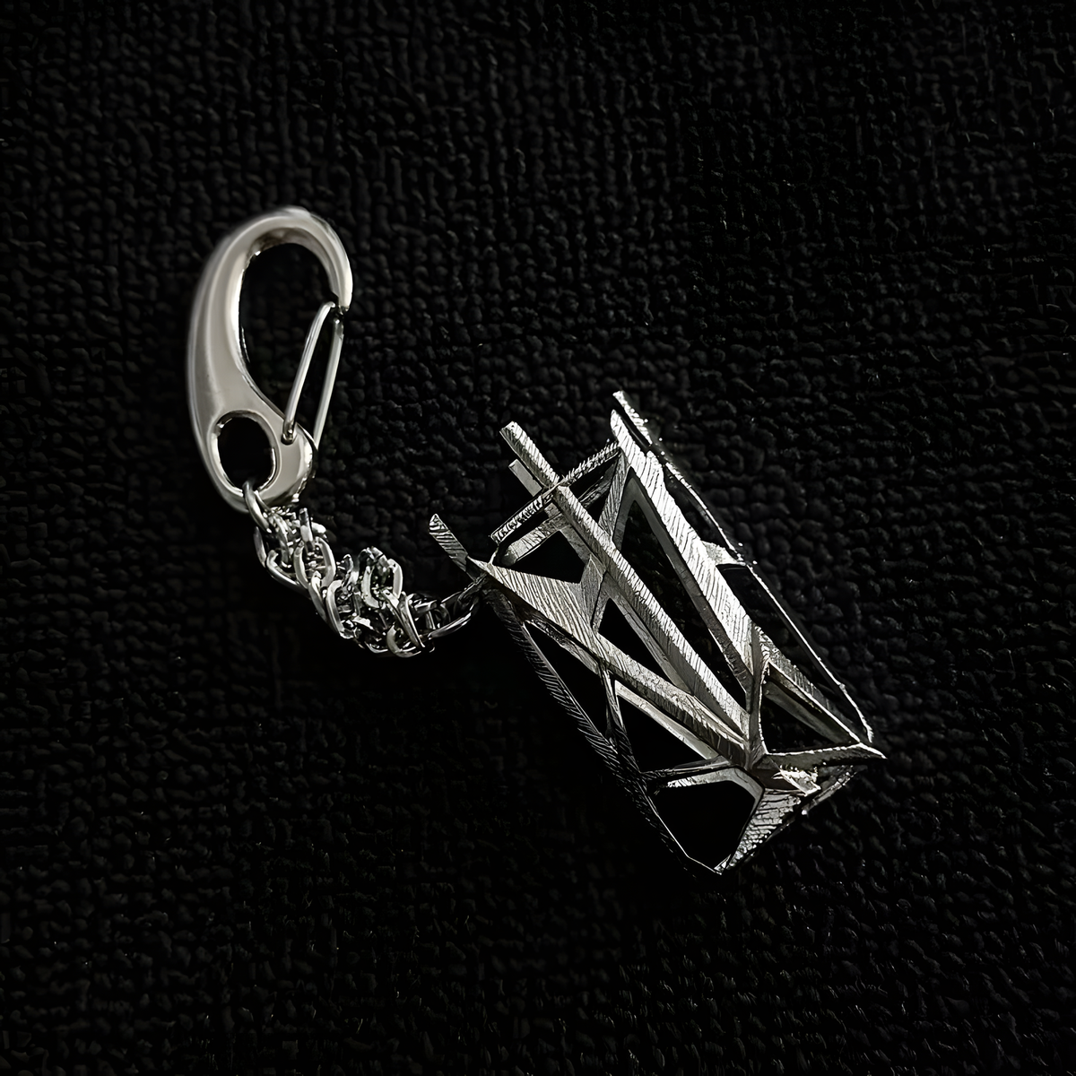 Decorative Lighter Case, Spiderweb Charm & Chain Clip