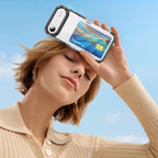 2-in-1 Slim Wallet Case for iPhone (Built-in Card Holder & Shock Protection)