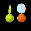 Sound-Activated Cat Ball Toys with Animal Calls - Set of 2