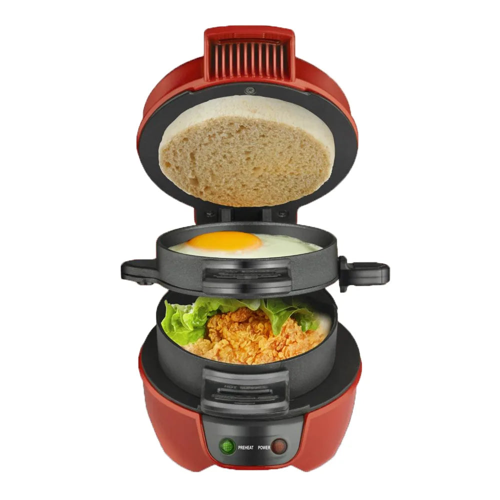 Automatic All-in-One Burger & Sandwich Maker (Quick & Perfect Meal Preparation)
