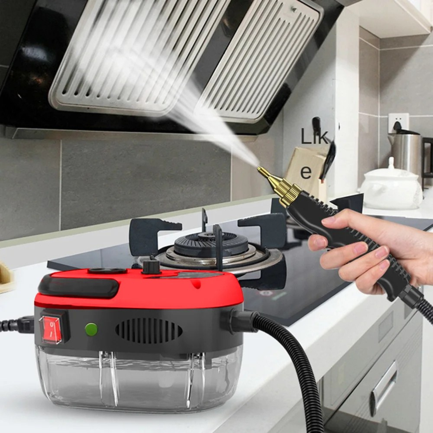 2500W Steam Cleaner 7-in-1 Handheld with 1.2L Tank