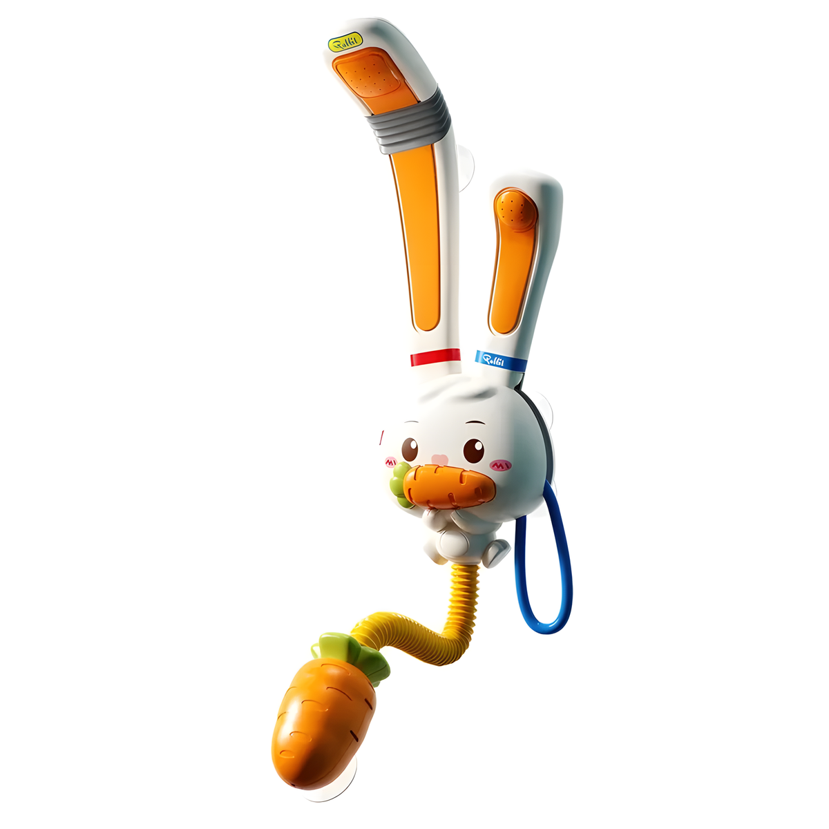Rabbit Bath Water Toy with Dual Sprayers and Suction Mount