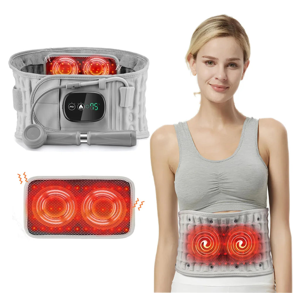 Spinal Decompression Belt with Heat & Vibration Massage