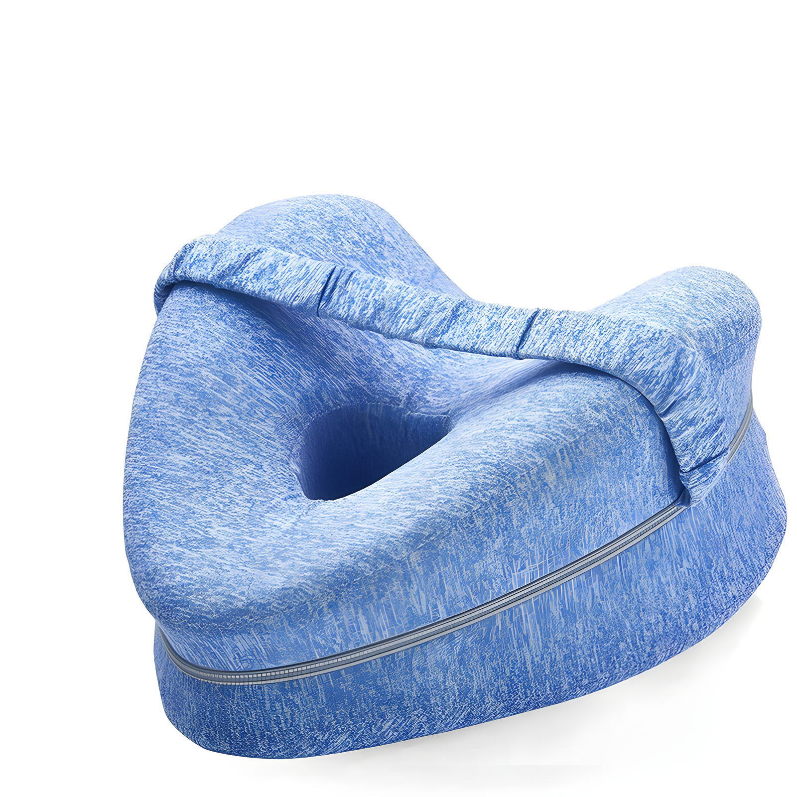 Heart-Shaped Leg Pillow – Memory Foam Knee Support Cushion