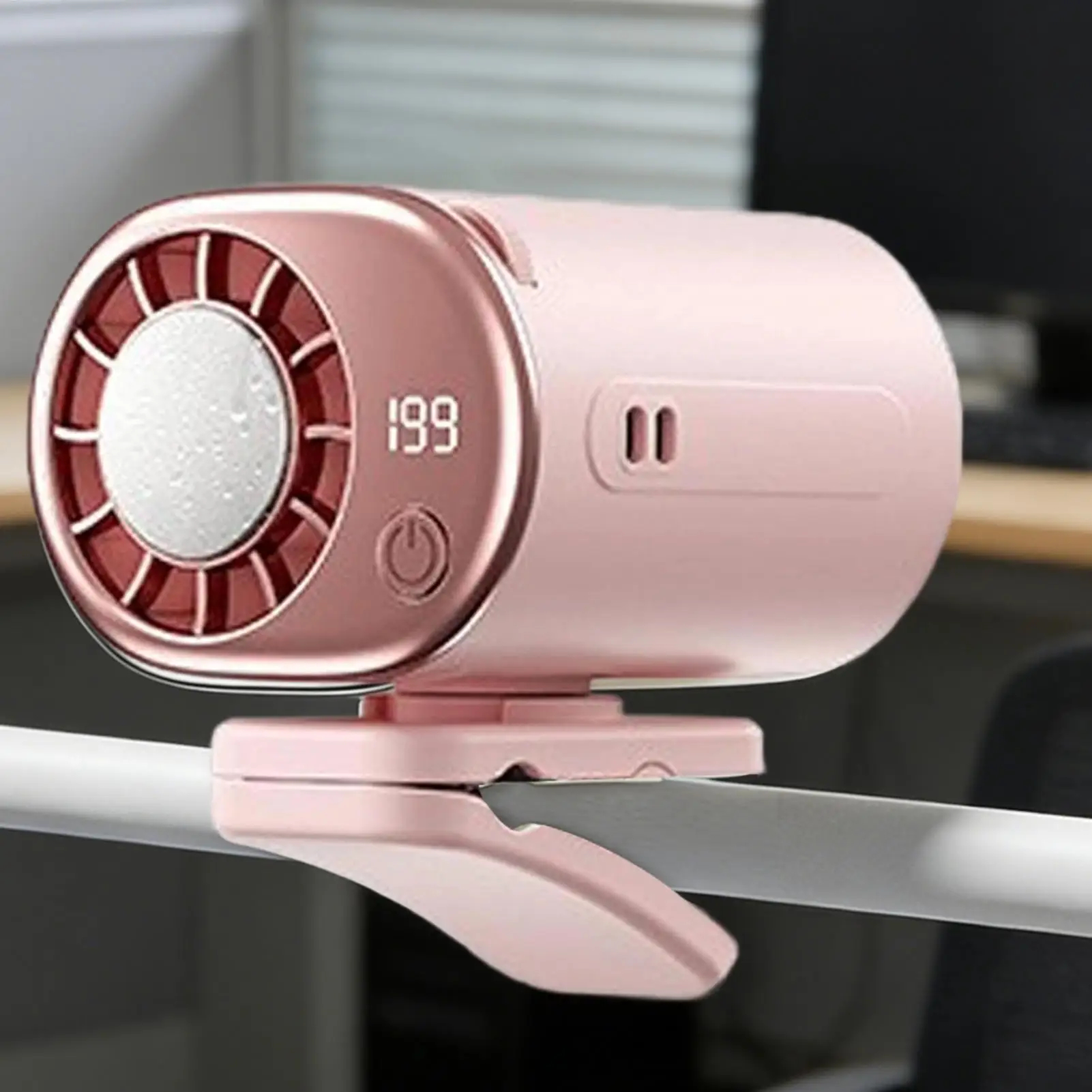Portable Clip-On Cooling Fan 199 Speeds Semiconductor