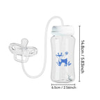 3-in-1 Anti-Colic Baby Bottle 300ml - Hands-Free Gravity Ball Design - TradixPro