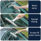 3-in-1 Car Window Cleaner - Microfiber Windshield Cleaning Tool with Spray - TradixPro