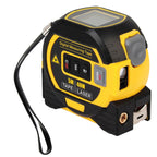 3-in-1 Laser Measure Tape - Digital Distance Meter with LCD Display - TradixPro