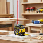 3-in-1 Laser Measure Tape - Digital Distance Meter with LCD Display - TradixPro
