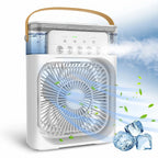 3-in-1 Portable Personal Air Cooler (Fan, Humidifier & Mini AC Unit) - TradixPro