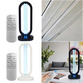 38W UVC Sanitizer Lamp with Remote - Ozone Air & Surface Purifier 40㎡ - TradixPro
