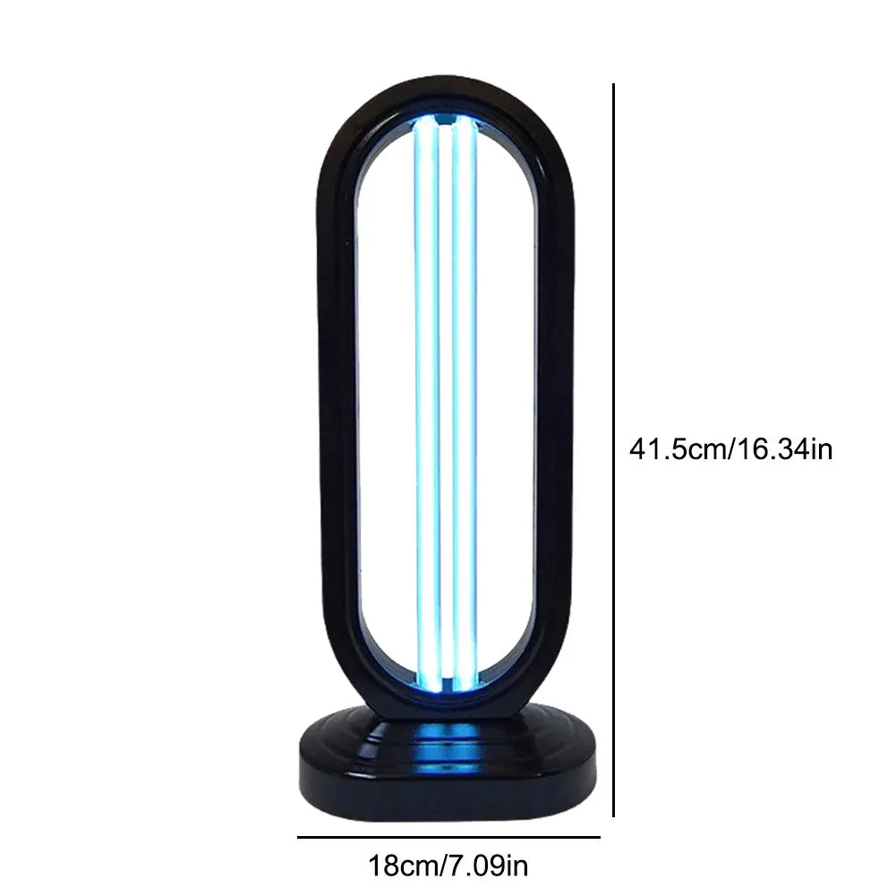 38W UVC Sanitizer Lamp with Remote - Ozone Air & Surface Purifier 40㎡ - TradixPro
