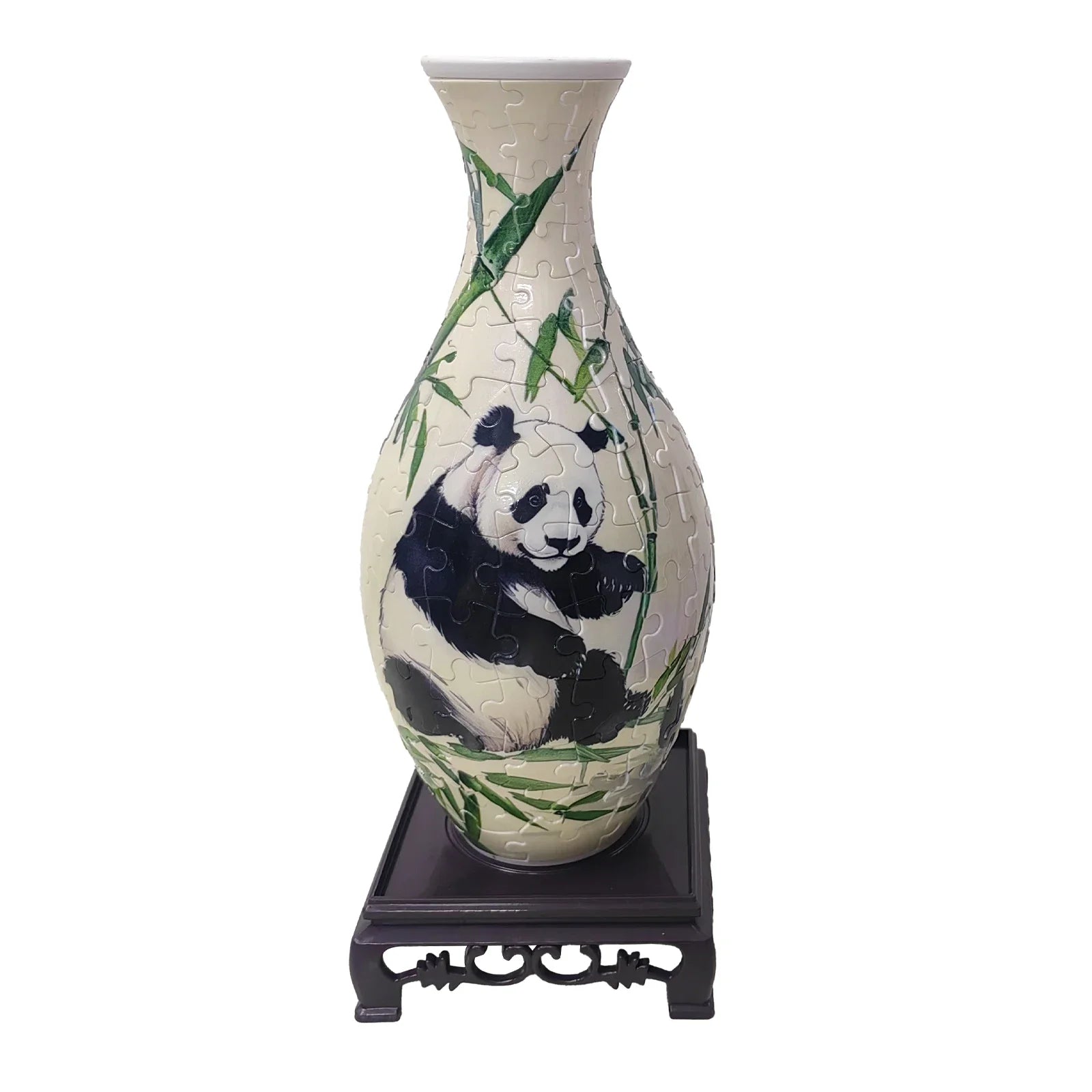 3D Vase Puzzle - 160 Pieces Functional Flower Vase with Stand - TradixPro