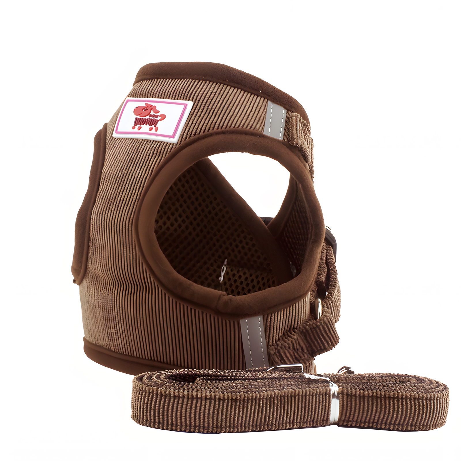 Corduroy Dog Harness Vest No-Pull Chest Wrap XS to XL