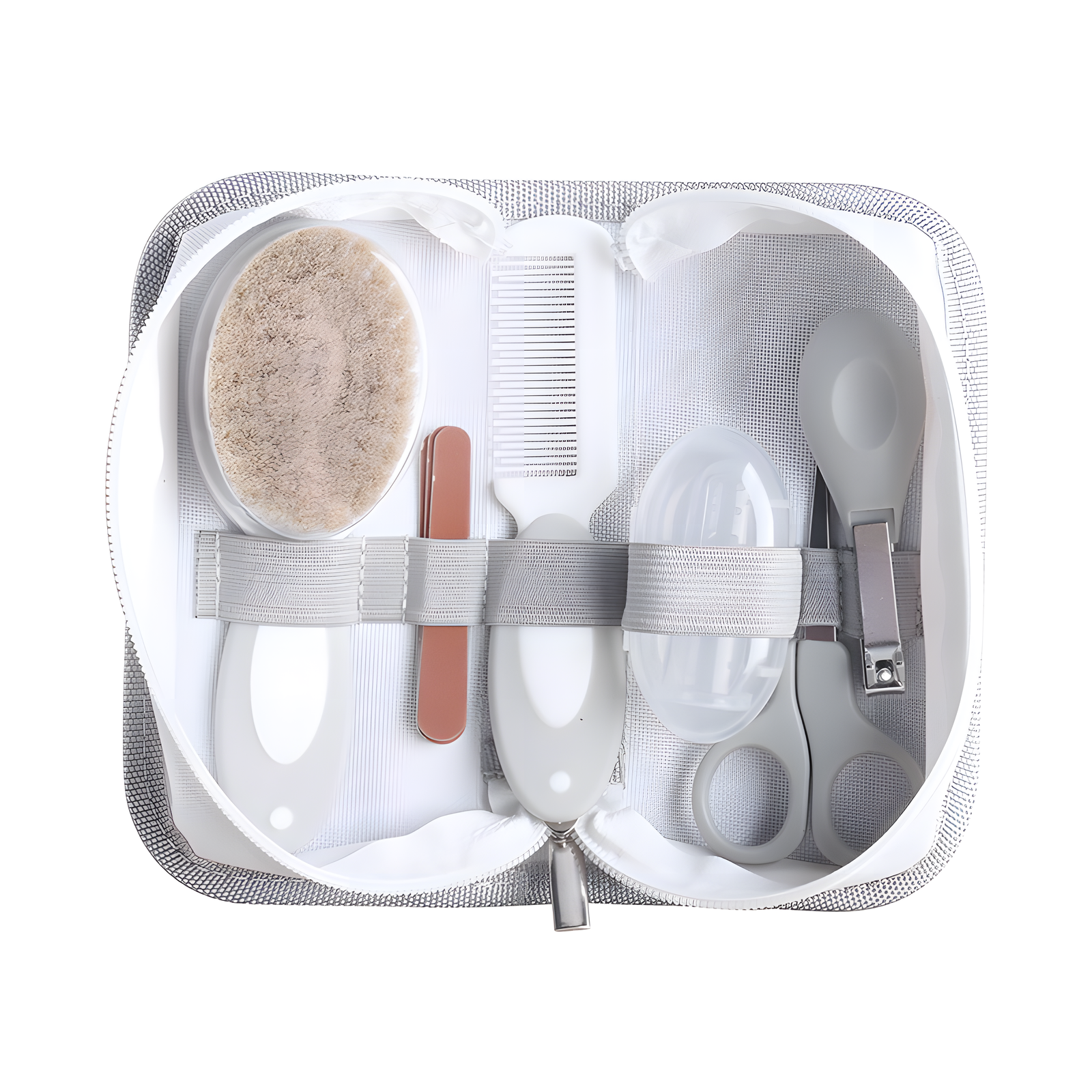Baby Grooming Care Set Complete Newborn Kit Grey