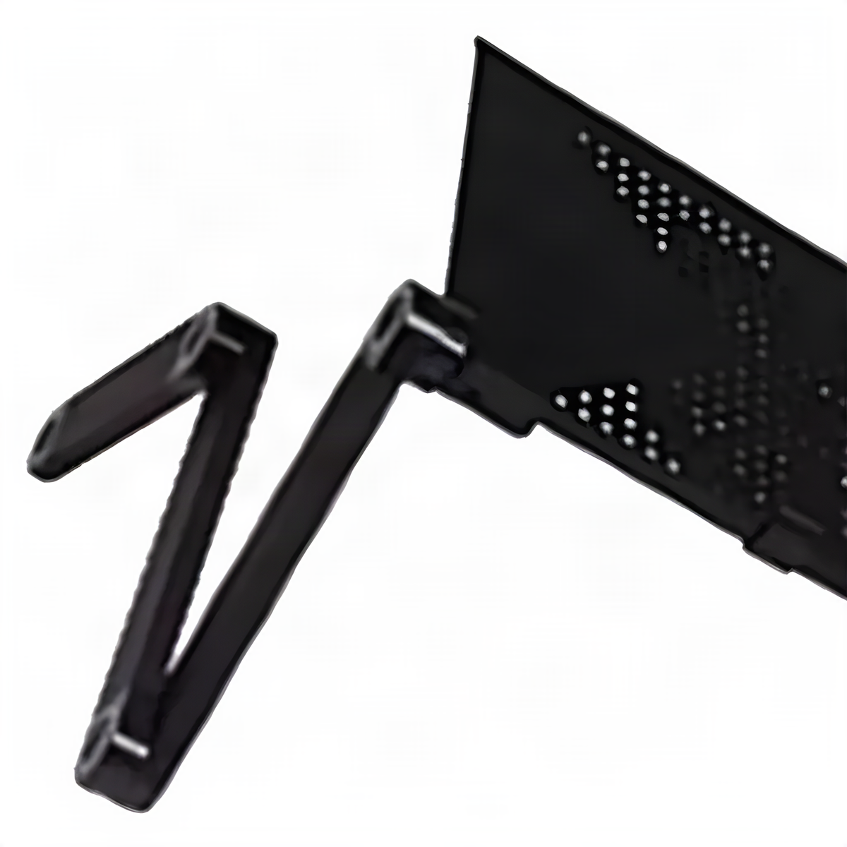 Adjustable Folding Laptop Stand with USB Fan and Mouse Shelf
