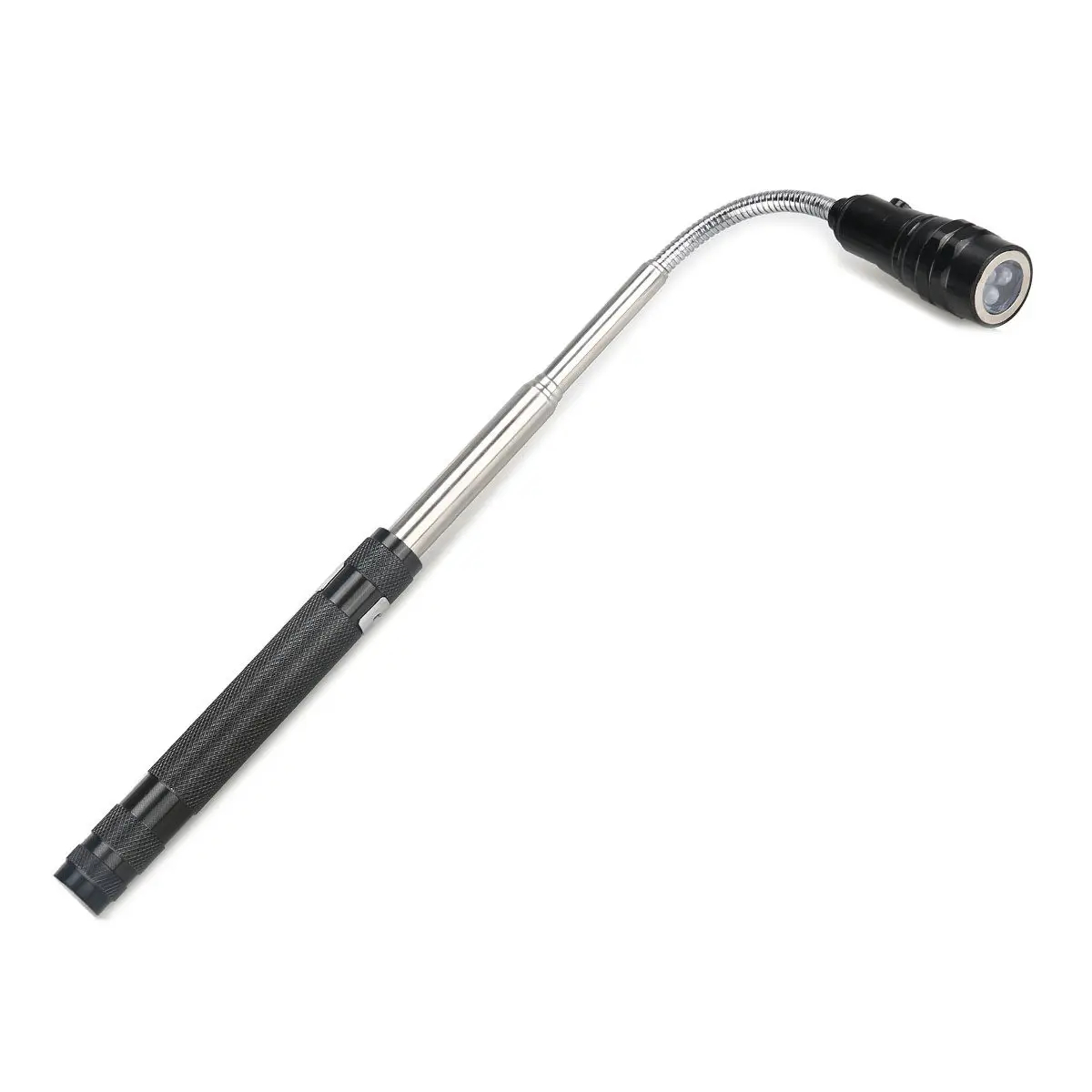 Telescopic Magnetic LED Work Light with Flexible Neck and Clip