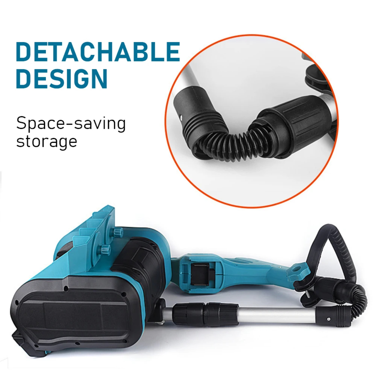 Cordless Electric Snow Shovel with Adjustable Shaft, Tool Only