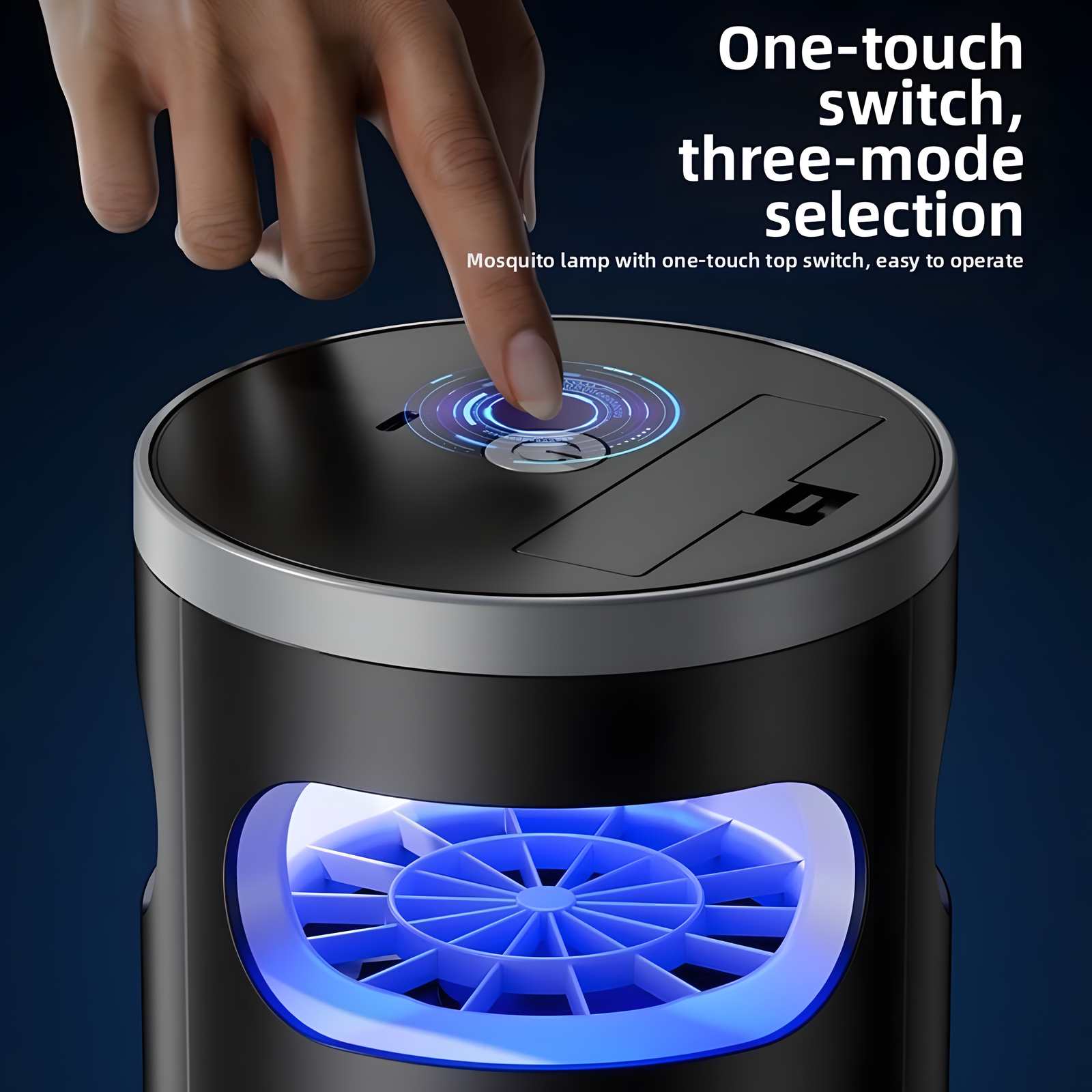 Suction Mosquito Killer Lamp with UV Light 3-Mode