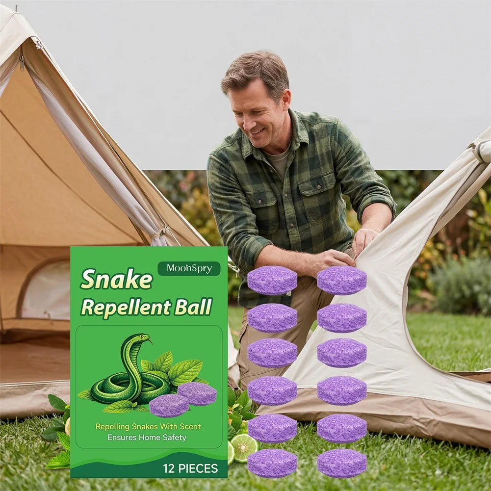 Natural Snake & Mole Repellent Balls – Pet-Safe Outdoor Use