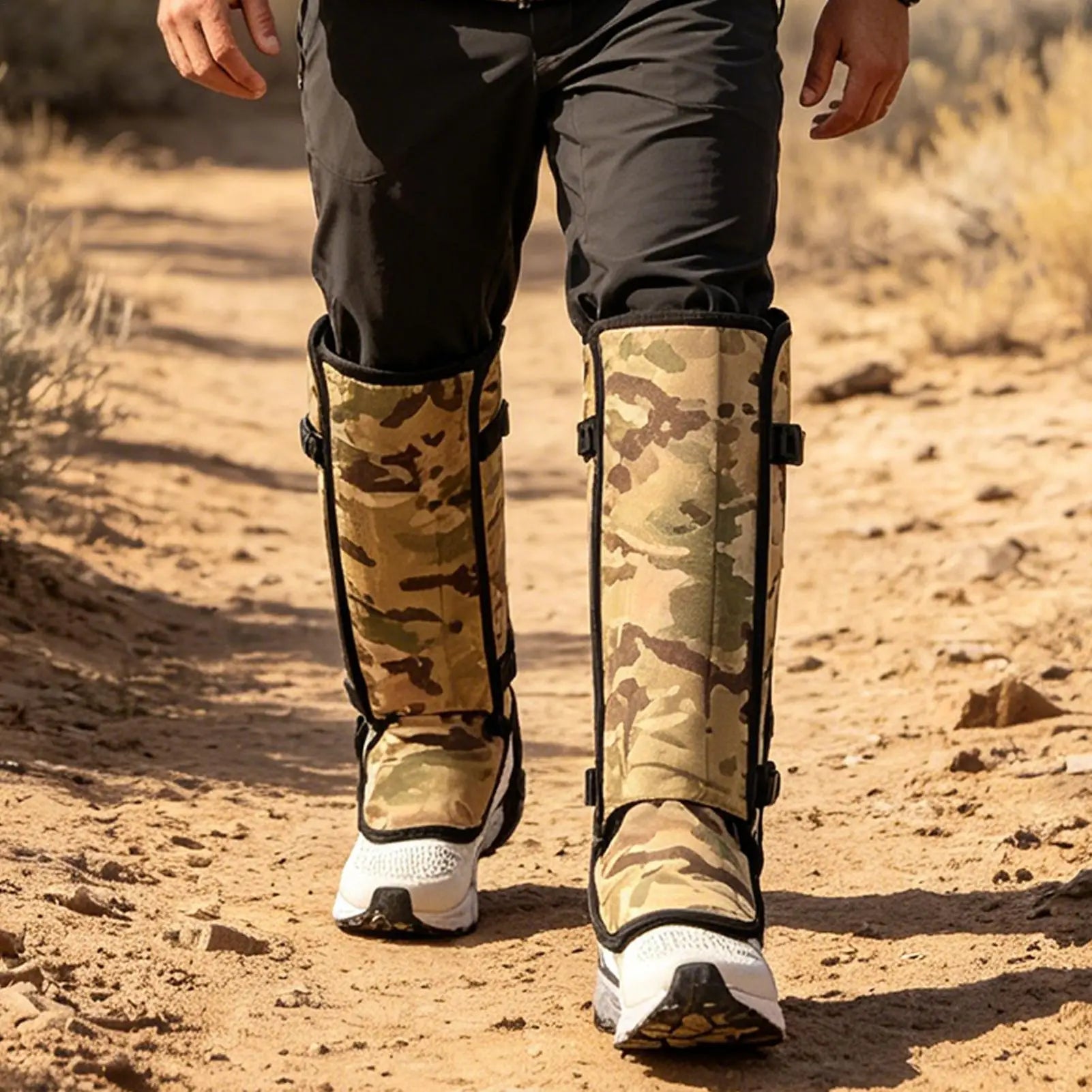 Waterproof Snake Gaiters Leg Protection Oxford Fabric