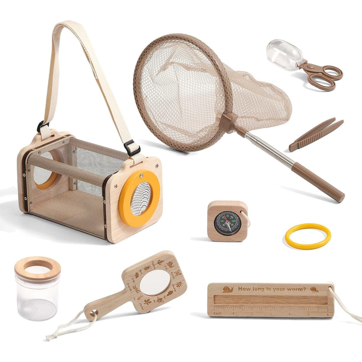 Kids Insect Observation Kit Nature Explorer Set with Optional Book