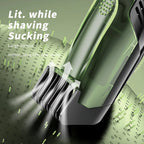 Cordless Vacuum Beard Trimmer - 20 Length Settings with Hair Capture