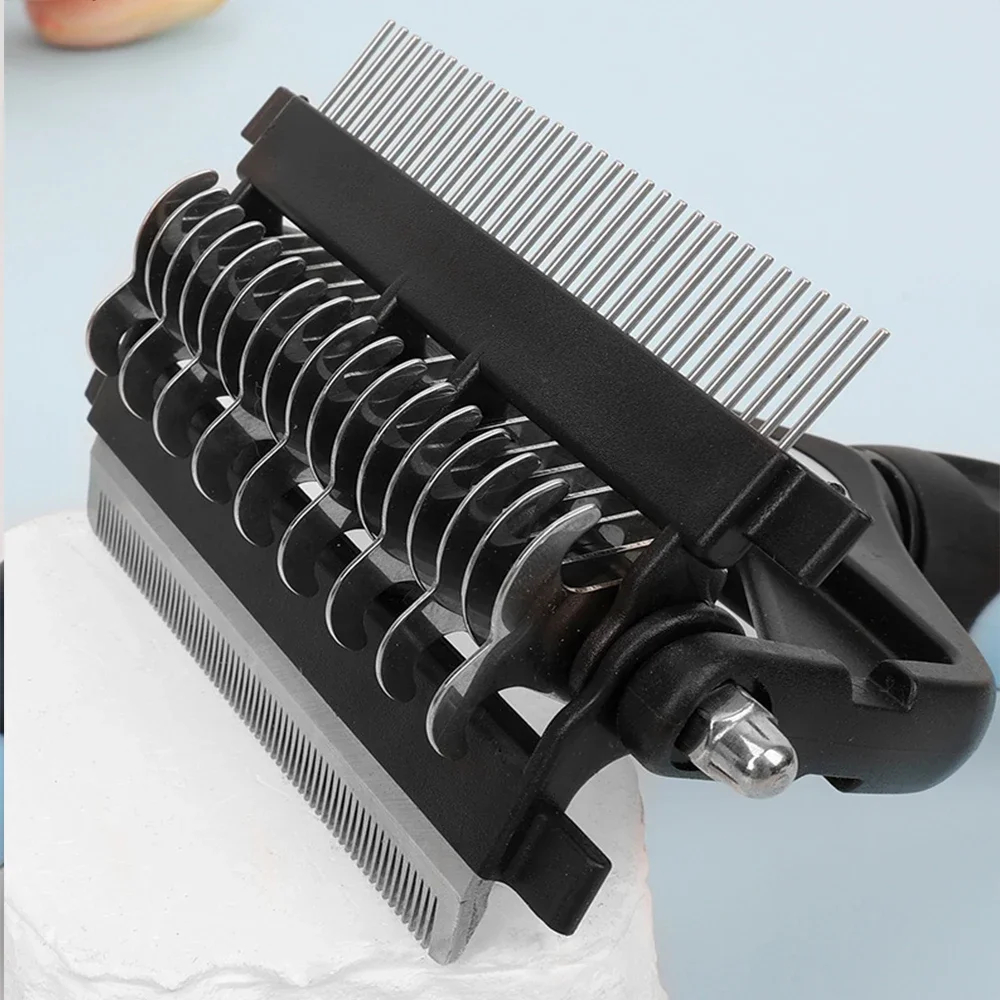 3-in-1 Pet Dematting Comb for Dogs & Cats