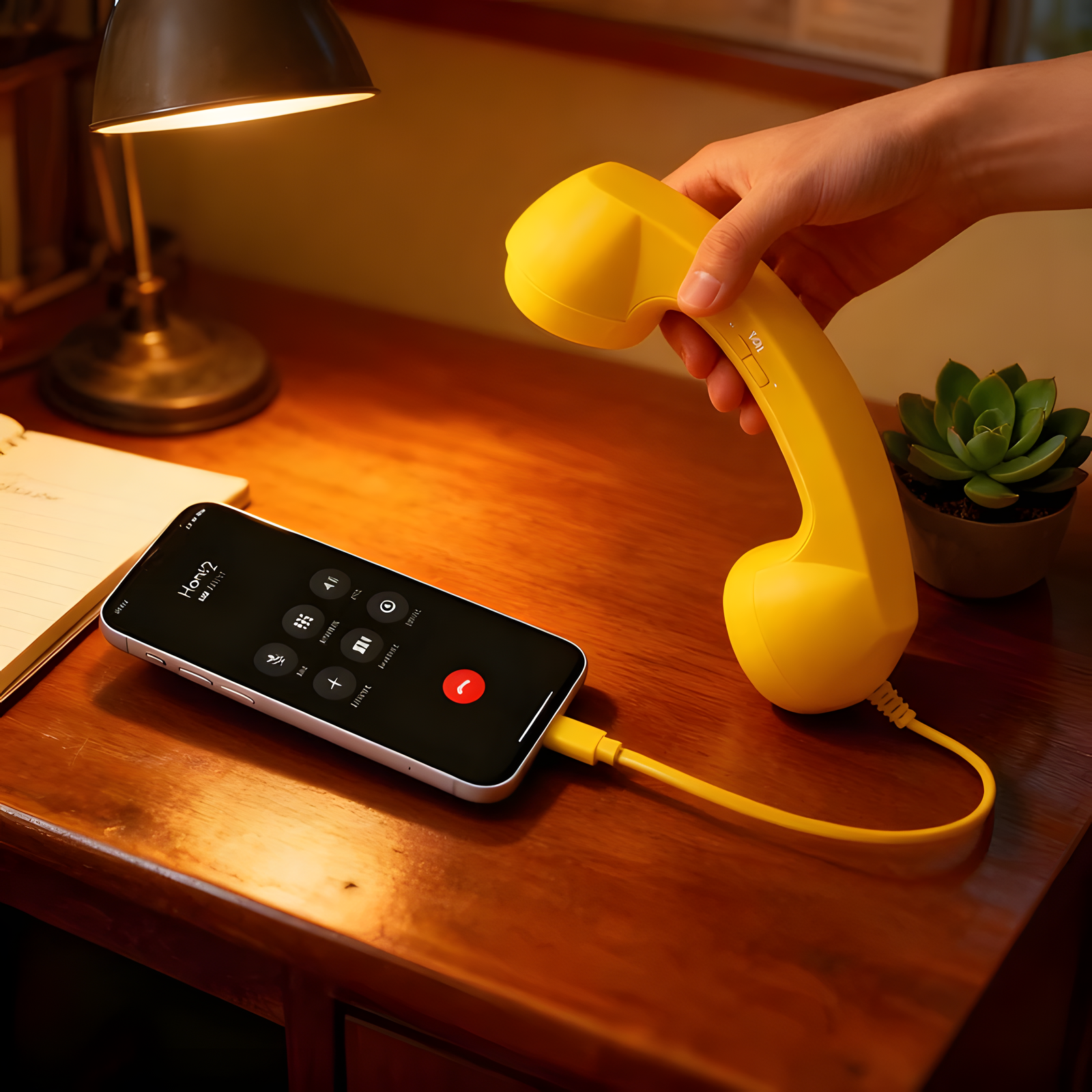 Retro Phone Handset USB-C & 3.5mm Wired 12 Colors