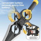 Flying Sword Drone - LED Light Up Hovering Boomerang Toy for Kids & Adults