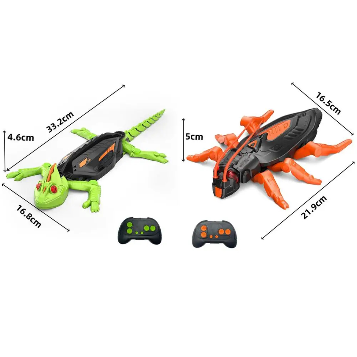 Remote Control Creature Toy, Lizard, Cockroach or Spider