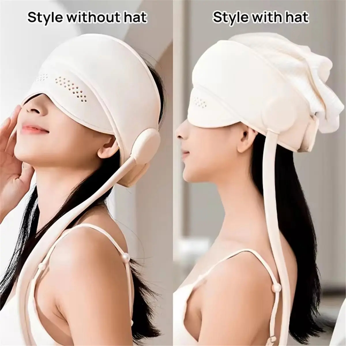 Rechargeable Heated Head and Eye Massager
