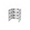 Foldable Stove Splatter Guard, Three-Panel Printed Screen
