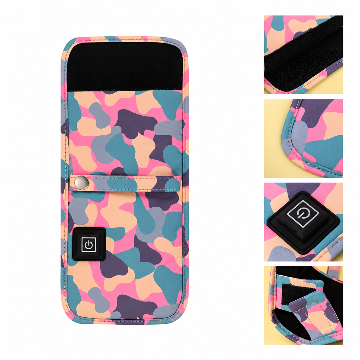 USB-C Bottle Warming Wrap with Carry Loop, Camouflage Styles