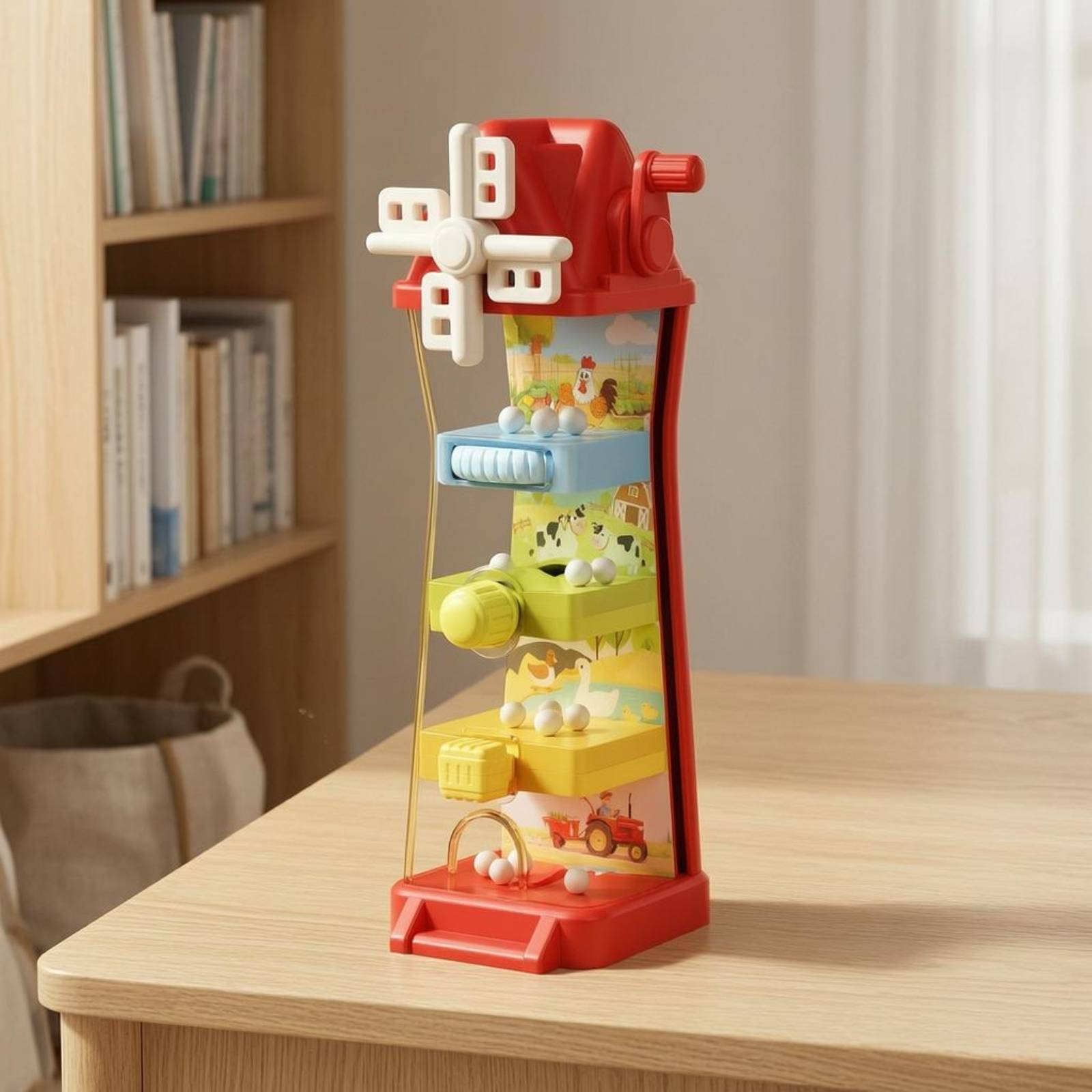 Farm Maze Activity Toy for Kids – Wooden Learning Puzzle