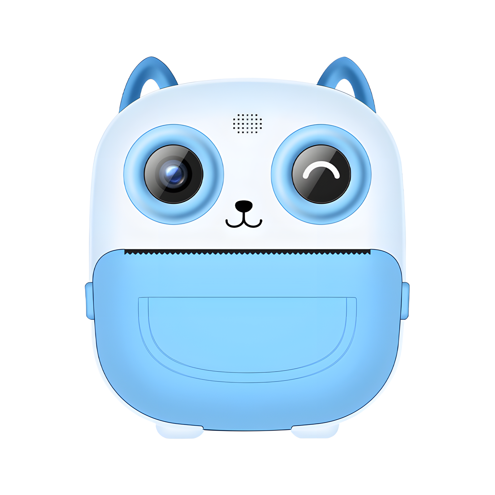 Kids Instant Print Camera with Front Lens and Thermal Printer