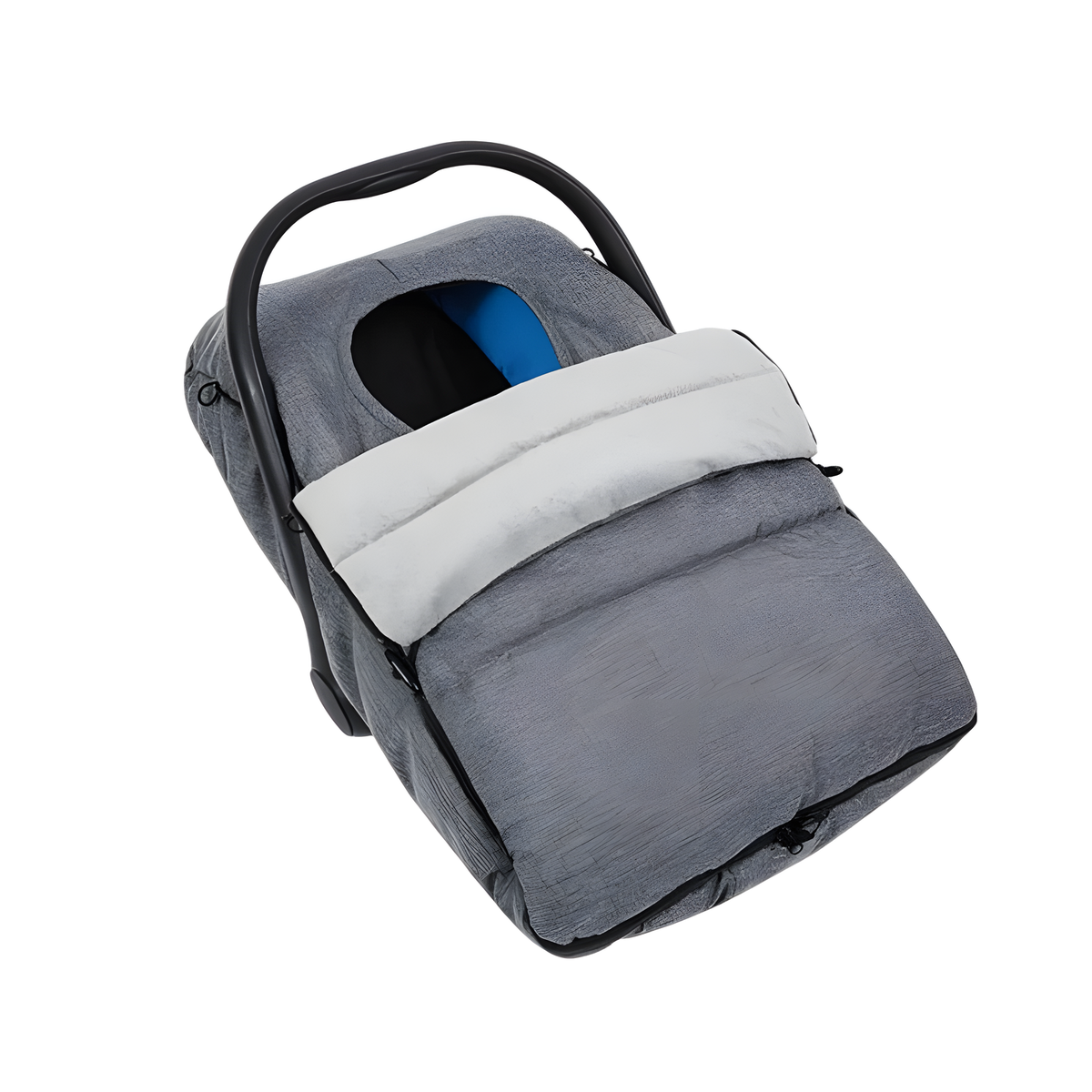 Baby Carrier Cover, Padded Zip-Up Design for Cooler Outings