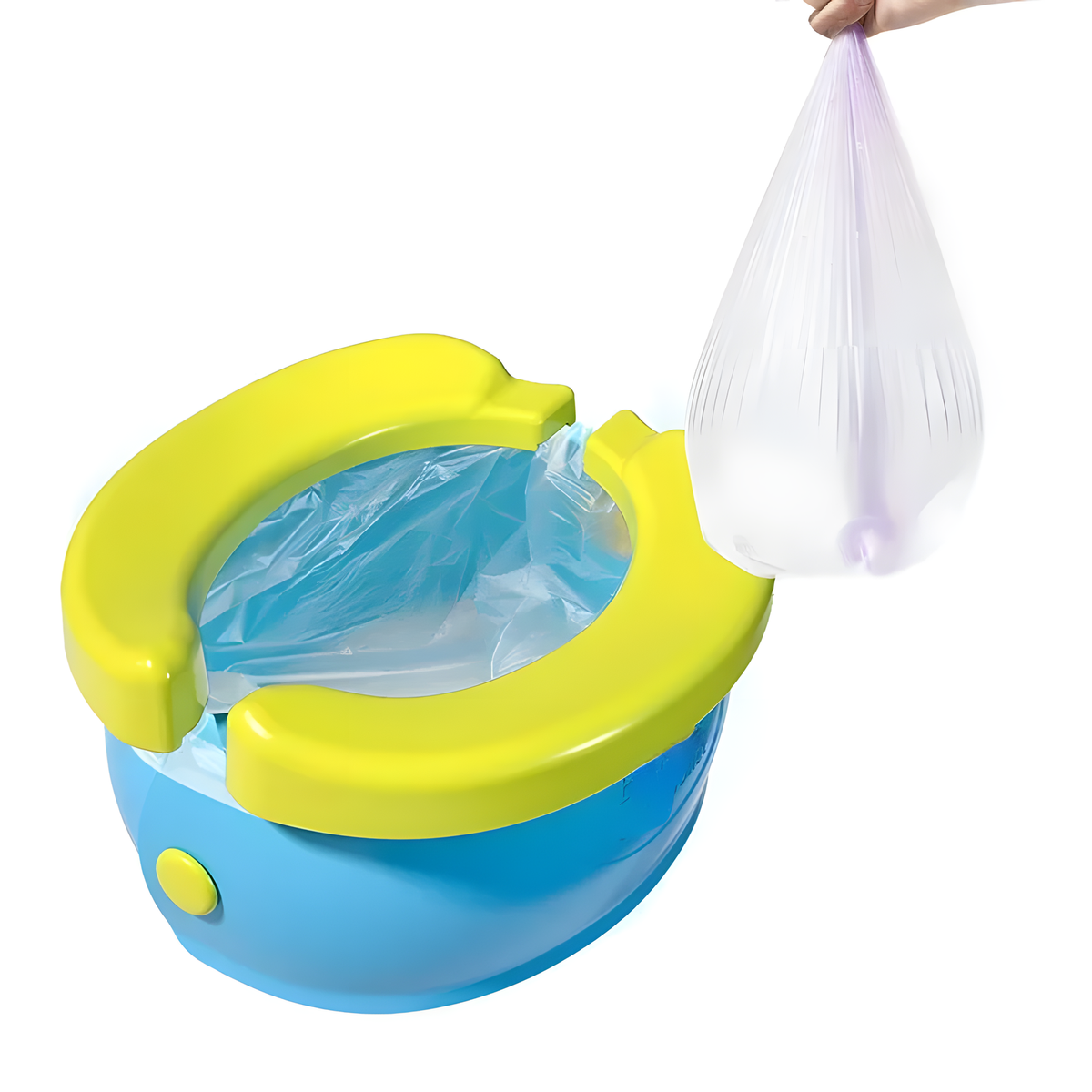Foldable Kids Travel Potty with Compact Collapsible Base