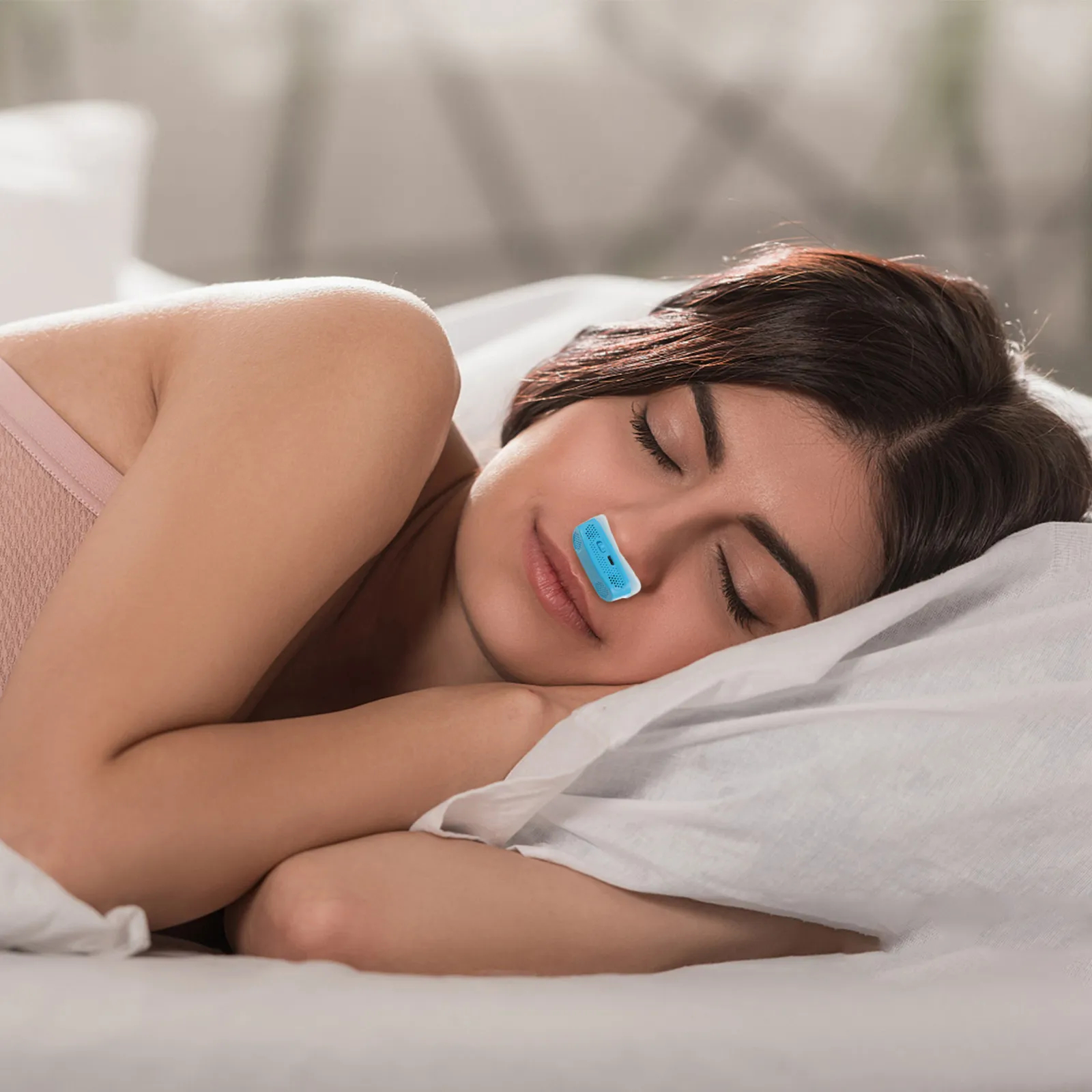Rechargeable Nasal Breathing Aid USB Compact Sleep Device