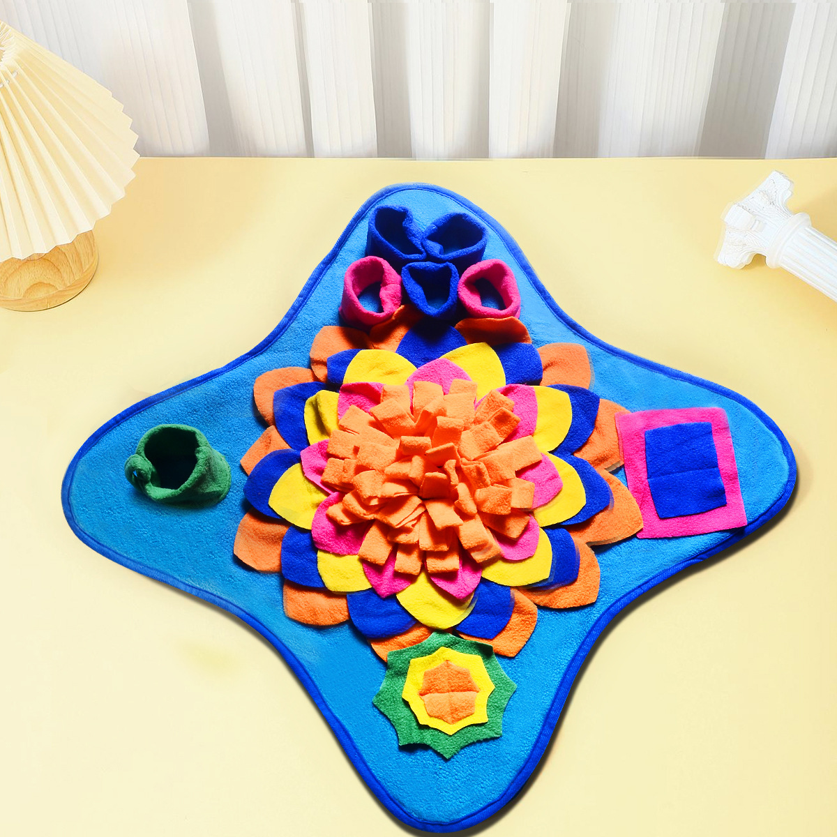 Pet Snuffle Mat Slow Feeder Enrichment Toy for Dogs 48x48cm