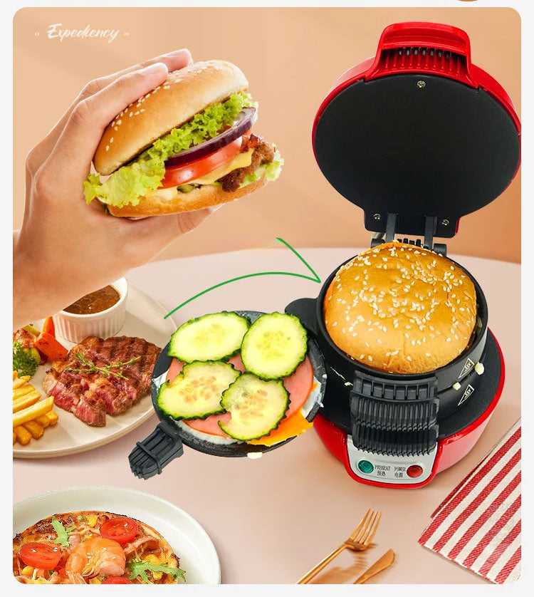 Automatic All-in-One Burger & Sandwich Maker (Quick & Perfect Meal Preparation)