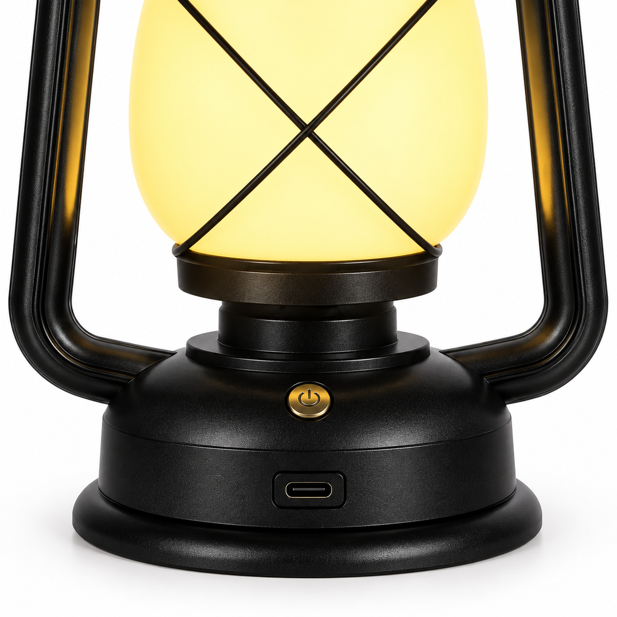 Remote-Control Decorative Lantern Pair with USB-C Charging